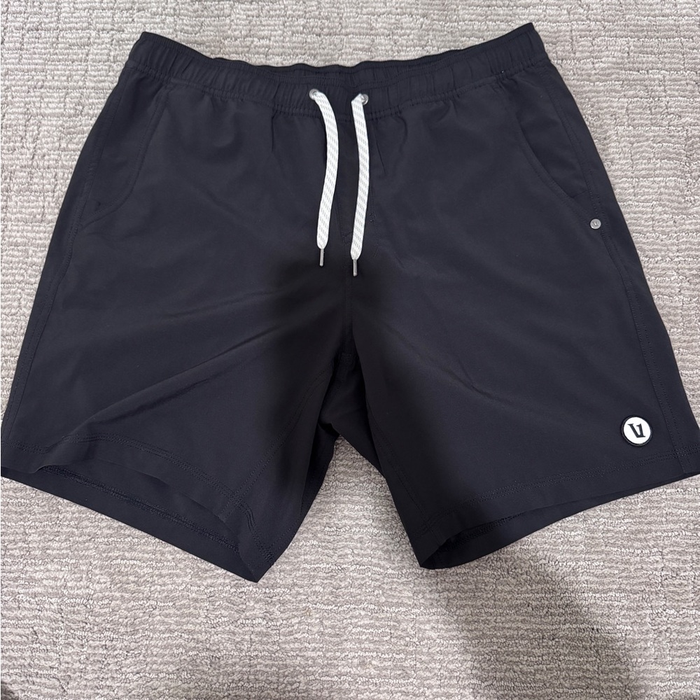 Vuori Black Athletic Shorts